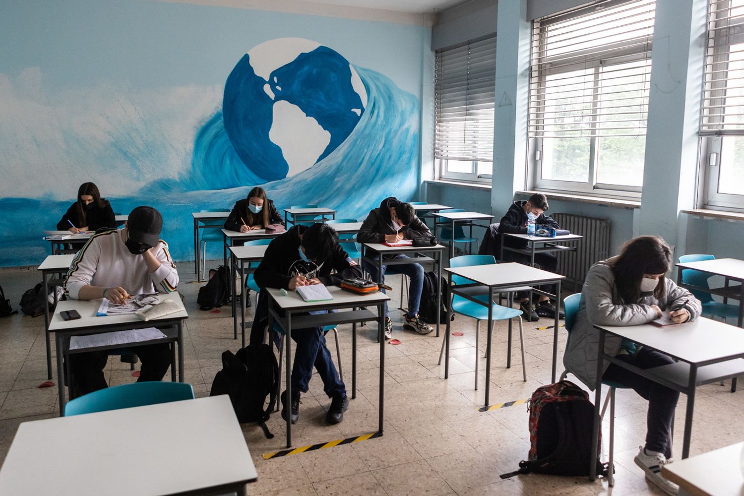 Il ritorno a scuola con il passaggio delle regioni in zona gialla