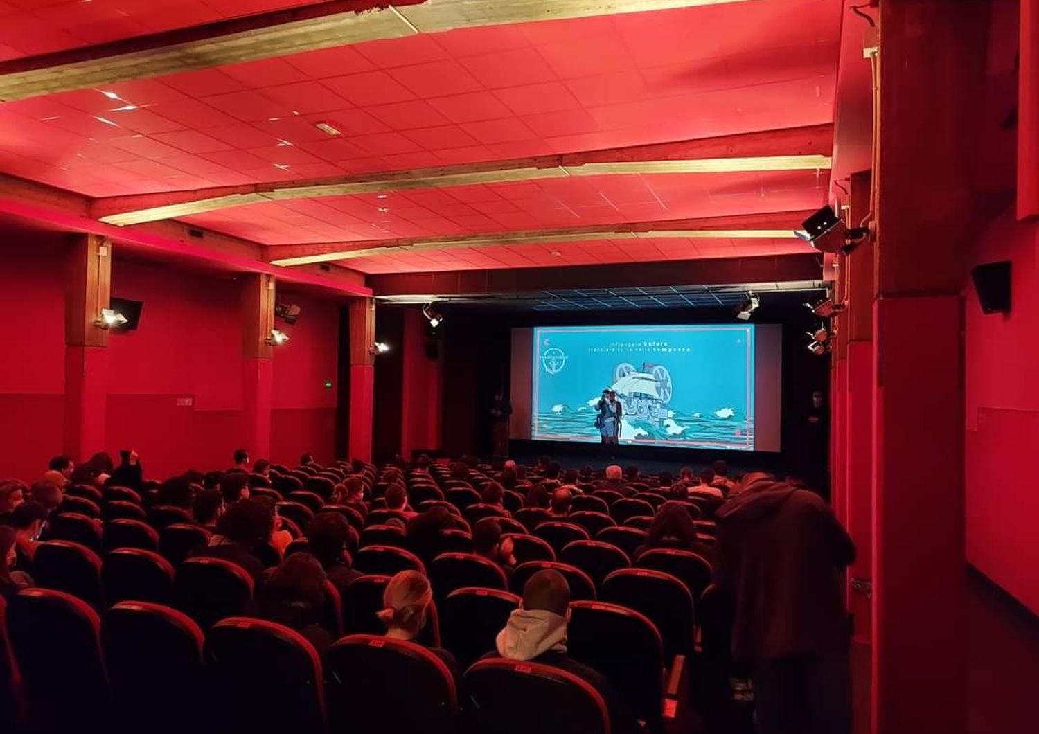 La sala del cinema Beltrade