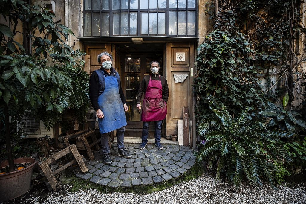 La bottega restauro di via Margutta 51 a rischio sfratto &nbsp;