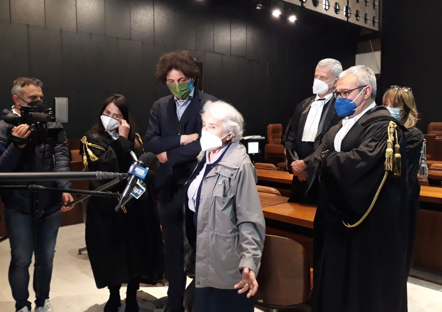 Mina Welby, Marco cappato e l'avvocato Filomena Gallo dopo la sentenza