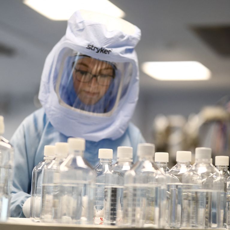 Vaccini, uno stabilimento della BioNTech in Germania