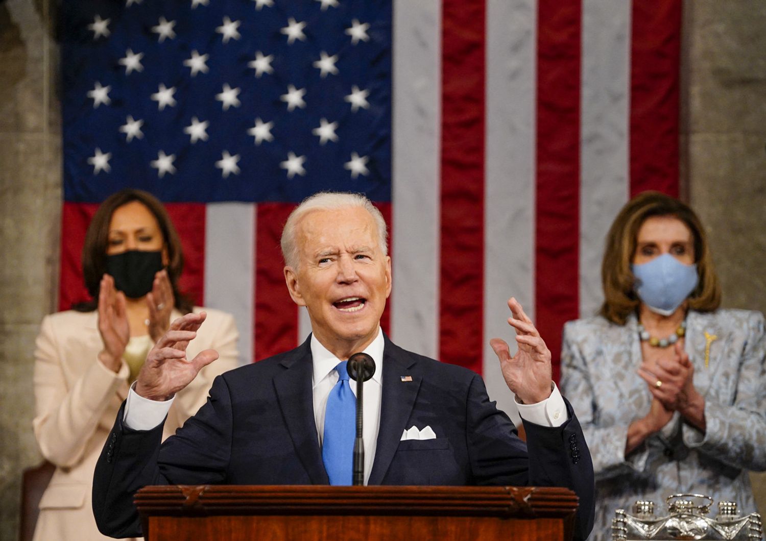 Joe Biden, Kamala Harris, Nancy Pelosi