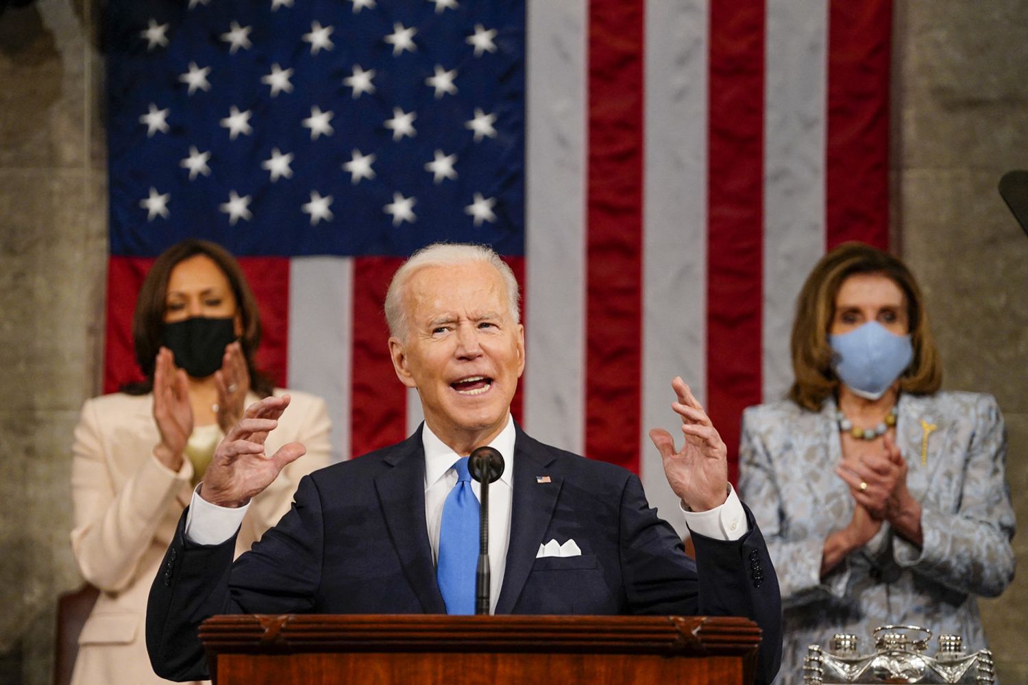 Joe Biden, Kamala Harris, Nancy Pelosi