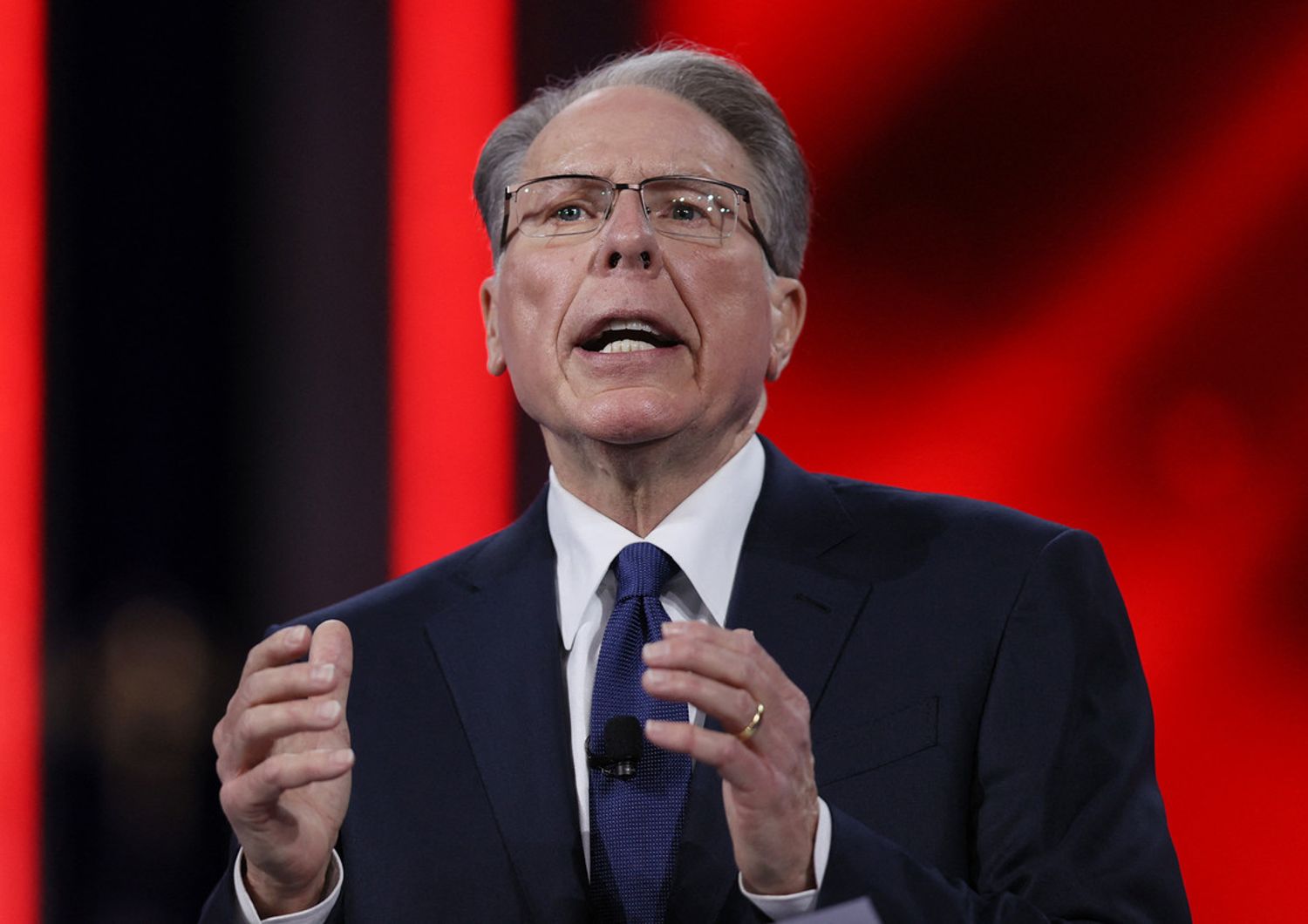 Il capo della Nra, Wayne LaPierre