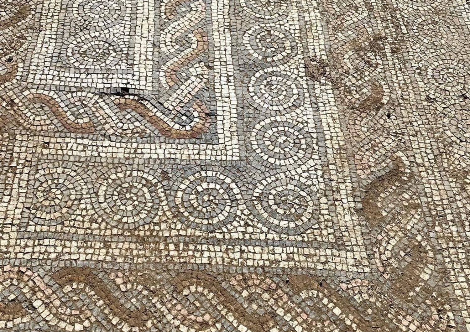 Archeologia mosaici villa romana vigneti Amarone