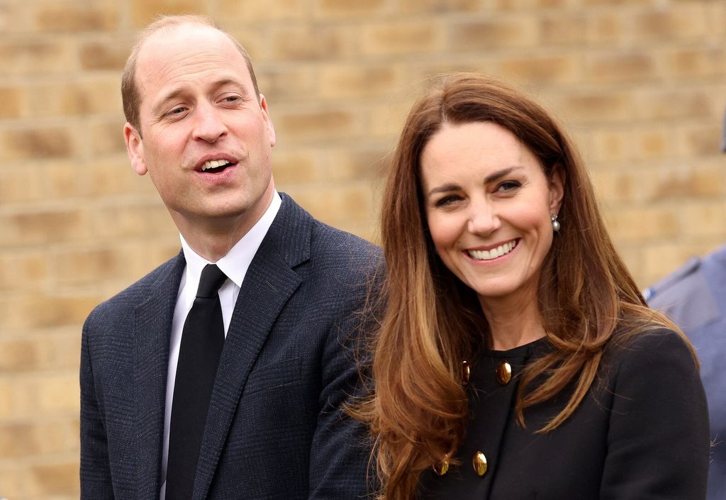 Principe William e sua moglie Kate, famiglia reale inglese