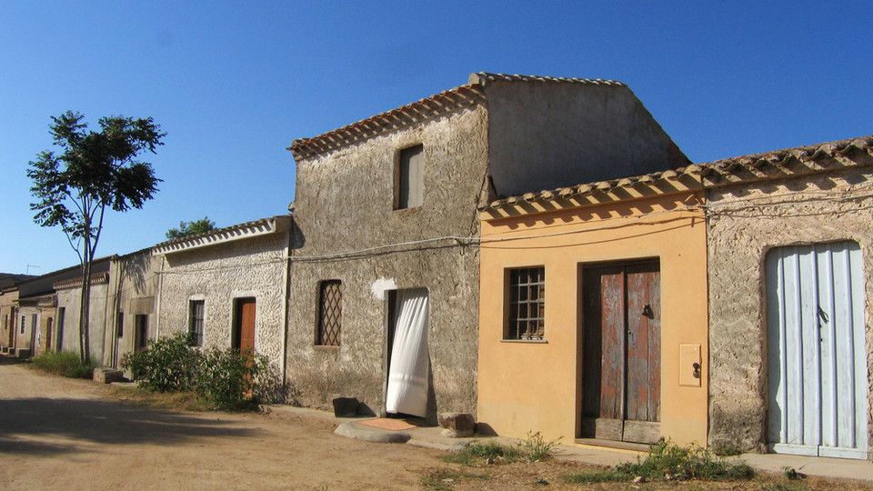 Il villaggio di San Salvatore, in Sardegna