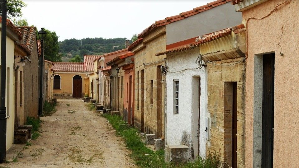 Il villaggio di San Salvatore, in Sardegna