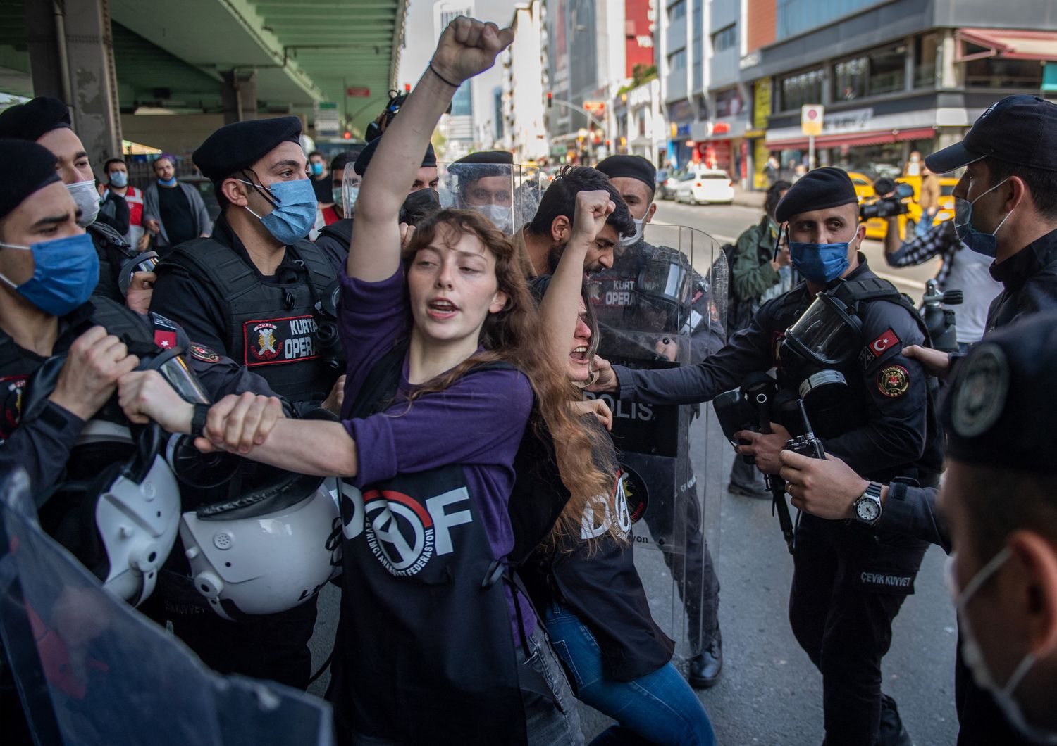 Proteste a Istanbul per il primo maggio