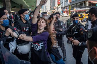 Proteste a Istanbul per il primo maggio