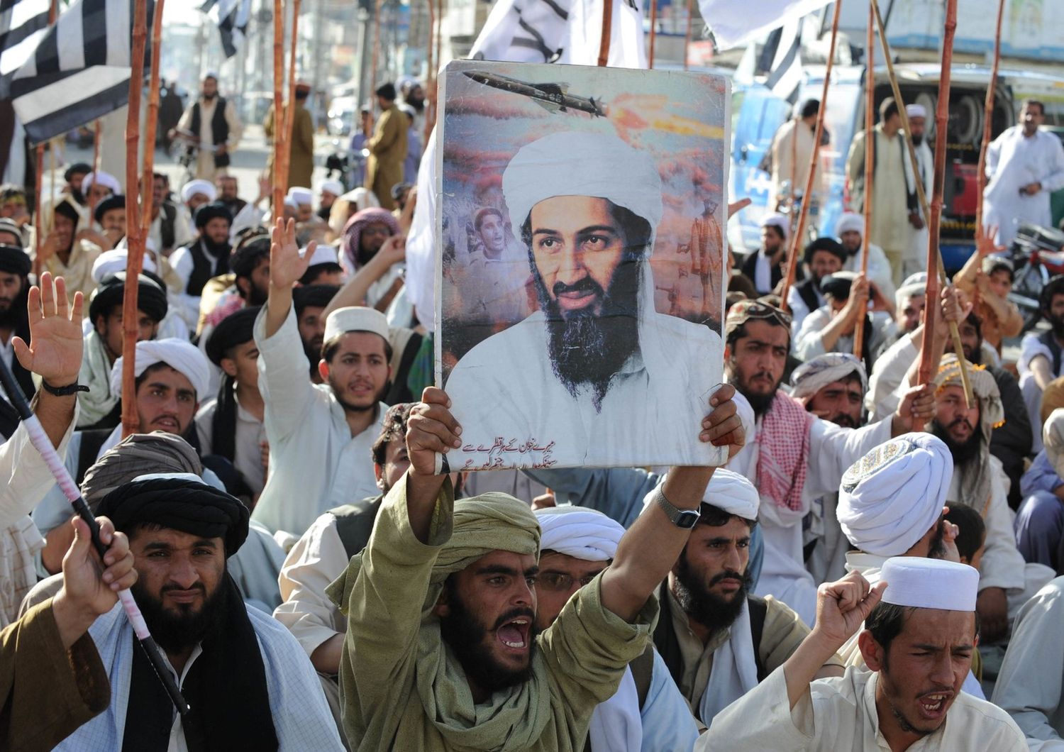 Protesta anti-Usa a Quetta, maggio 2011