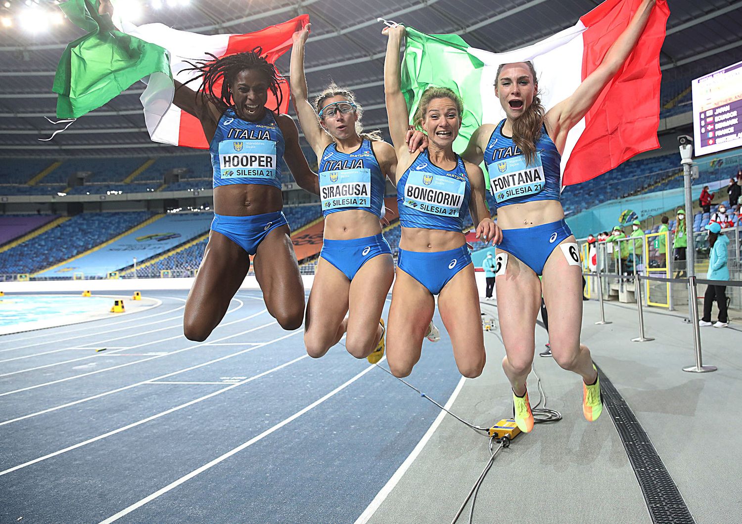 Atletica leggera, Mondiale staffette. Il quartetto delle azzurre