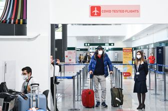 &nbsp;Arrivi da un volo Covid free a Malpensa