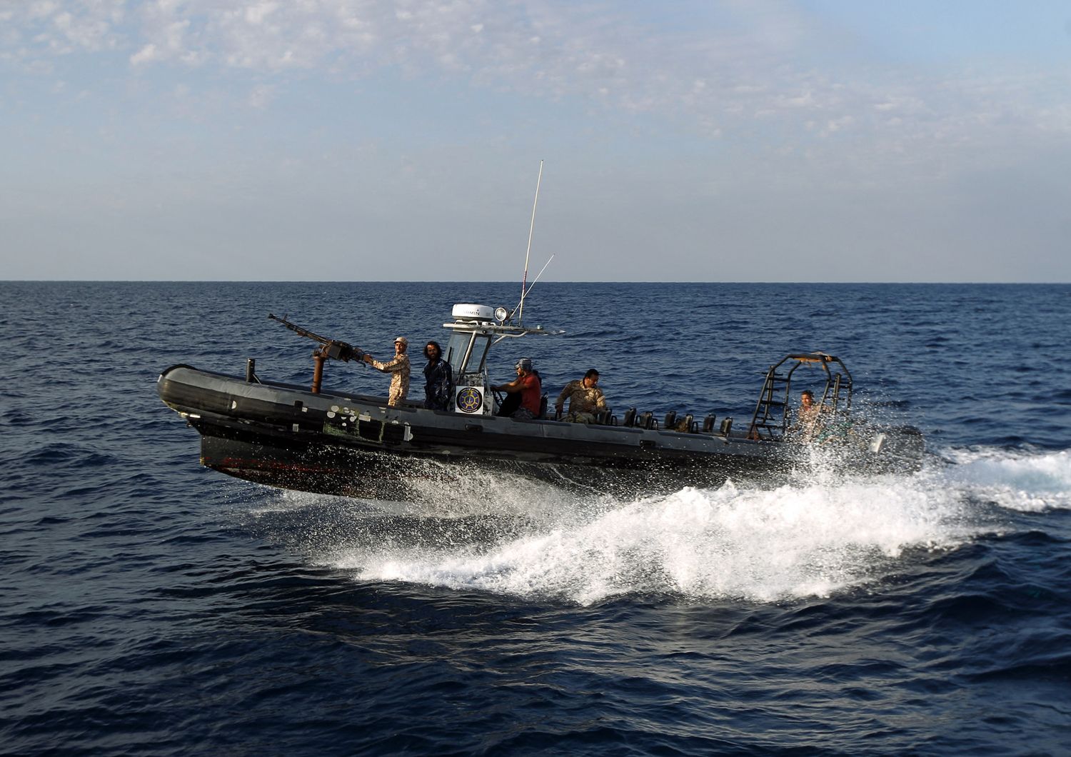 Motovedetta della marina militare libica