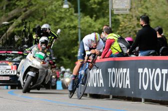 &nbsp;Giro d'Italia 2021. Ganna vince la crono (8 maggio 2021)