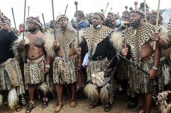 I funerali della regina degli Zulu,&nbsp;Shiyiwe Mantfombi Dlamini Zulu