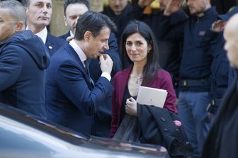 Giuseppe Conte e Virginia Raggi