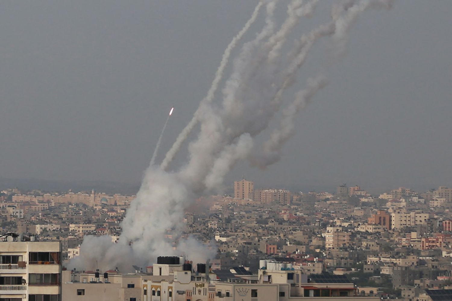 Bombardamenti su Gaza da parte delle forze israeliane
