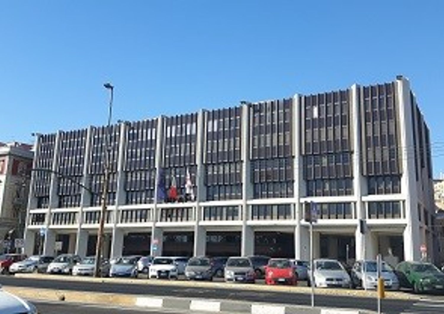 Il palazzo del Consiglio regionale della Sardegna