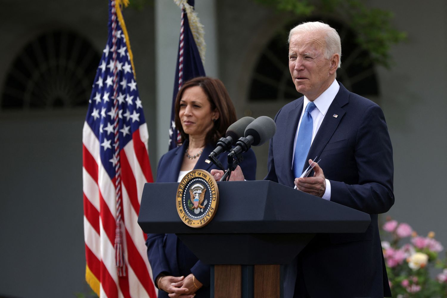 Biden e Harris&nbsp;