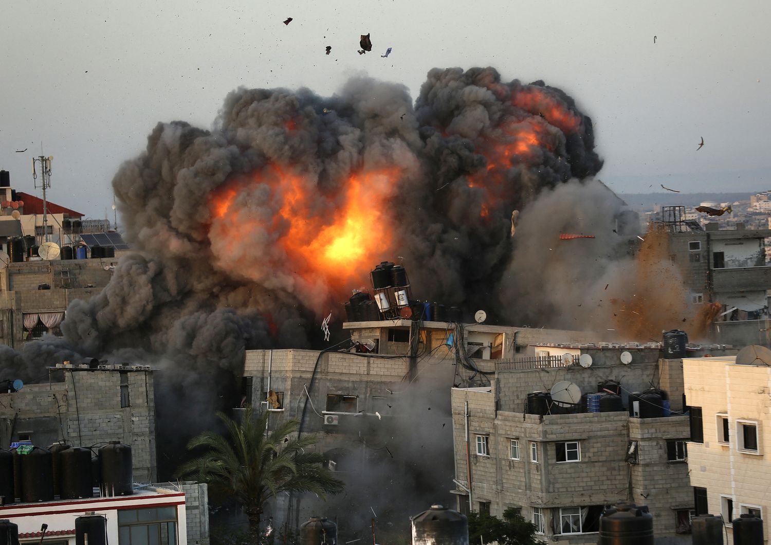 bombardamenti a Gaza