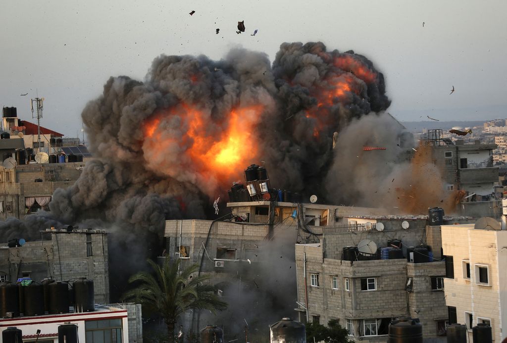 bombardamenti a Gaza