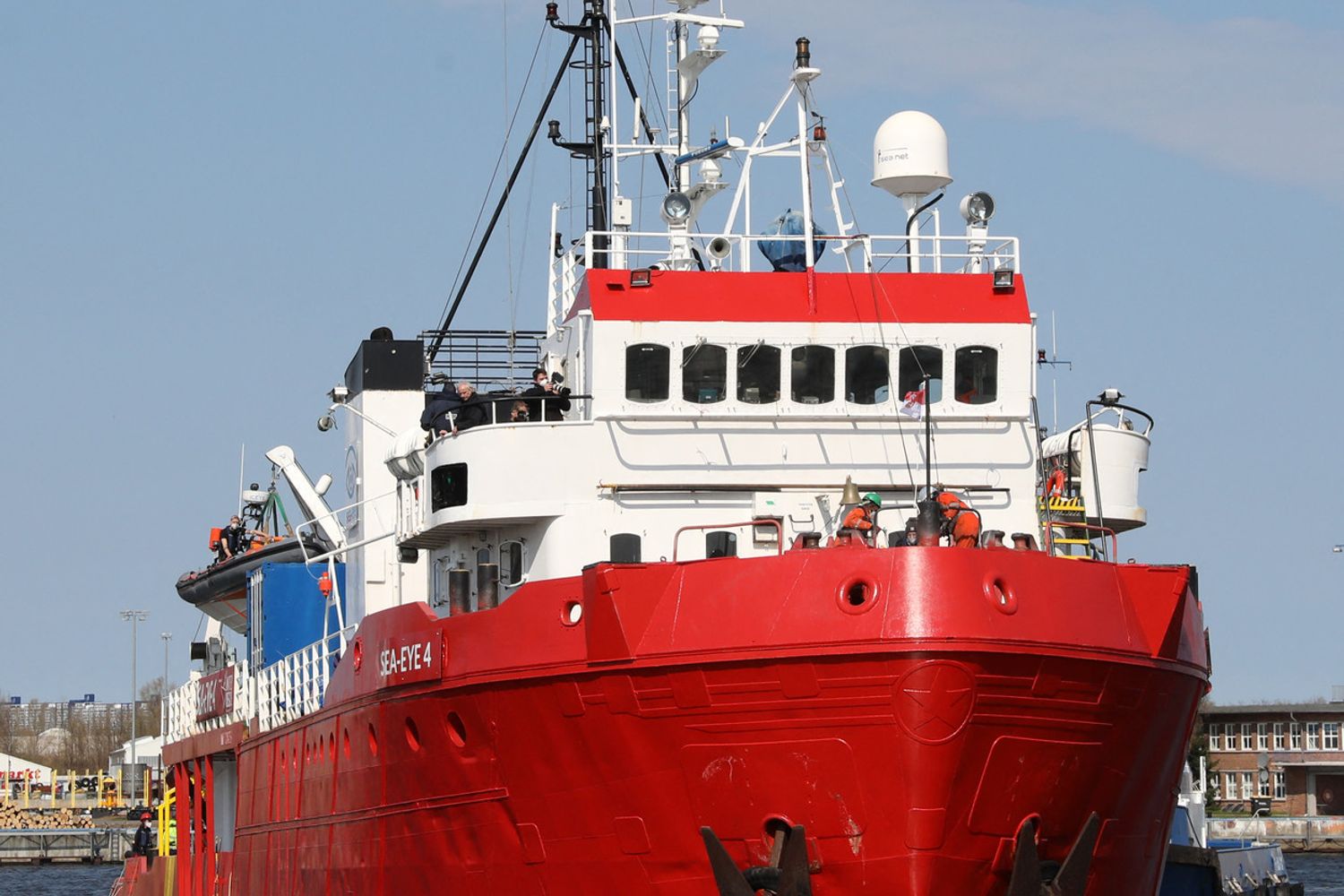 La nave della ong tedesca Sea Eye 4