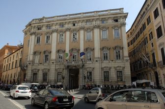 Roma, piazza del Ges&ugrave;, Palazzo Cenci Bolognetti&nbsp;