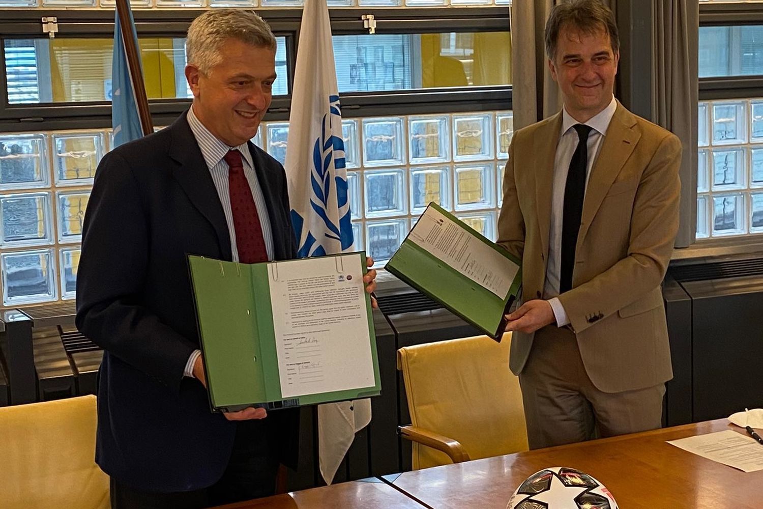 &nbsp;Filippo Grandi&nbsp; e Michele Uva