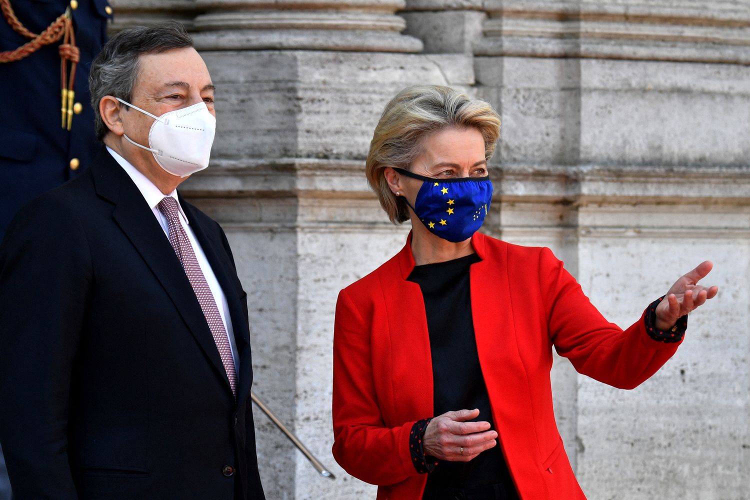 &nbsp;Draghi e von der Leyen al Global Health summit