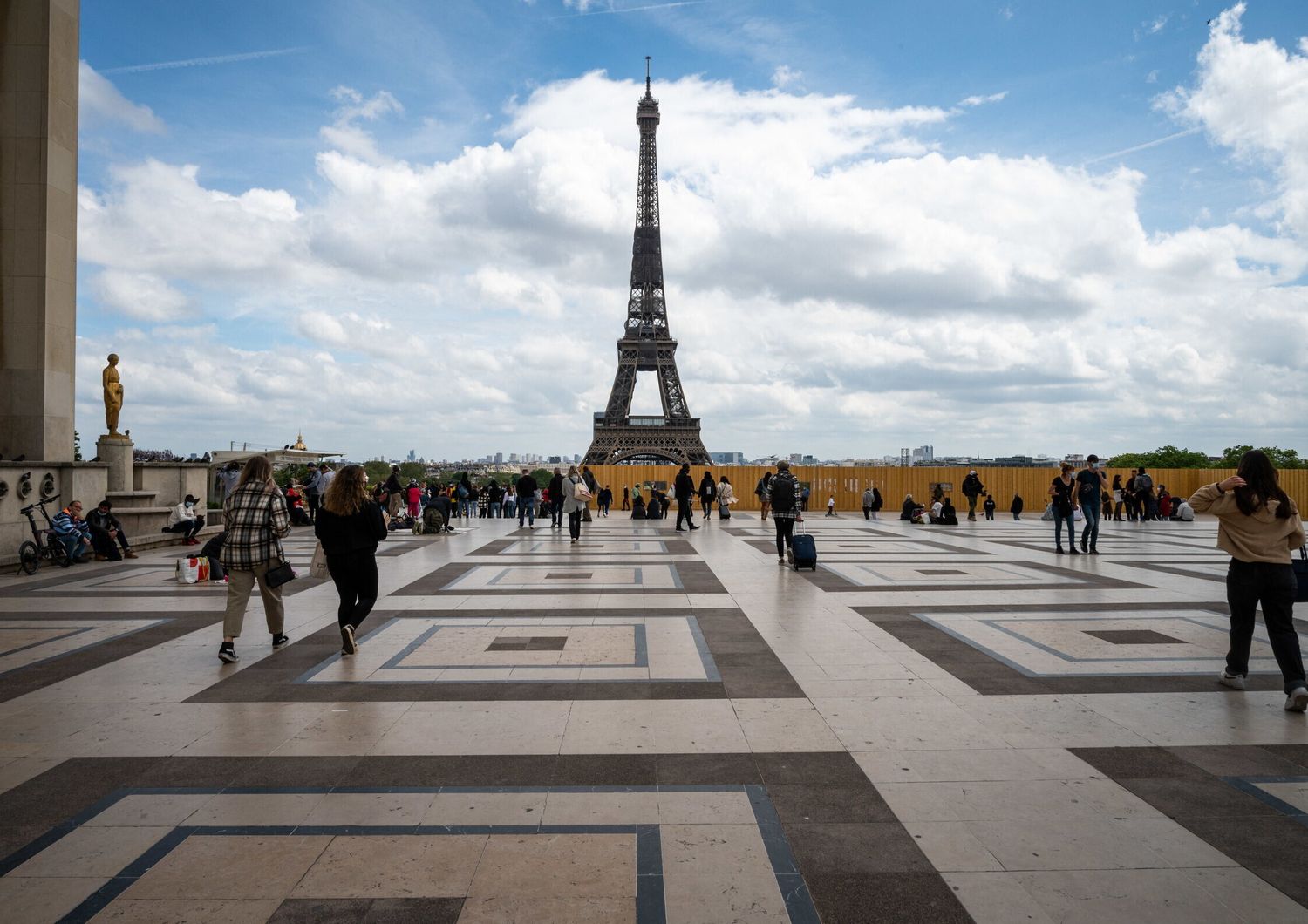 La Tour Eiffel vista dal Trocadero