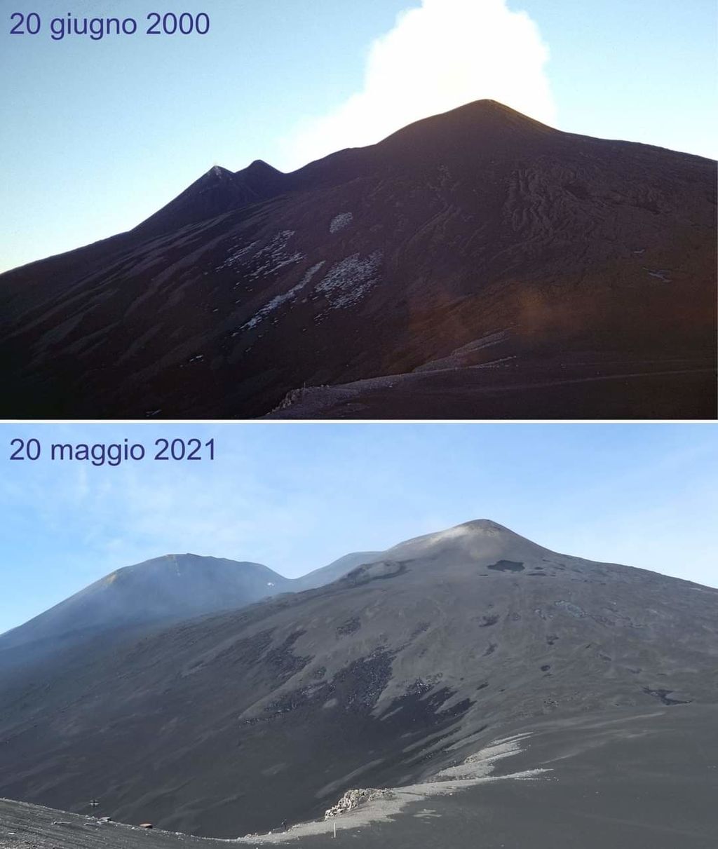 L'Etna nel 2021