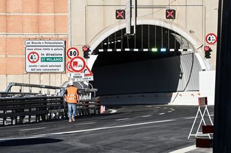 Appalti: il cantiere di un tunnel autodradale nei pressi di Genova