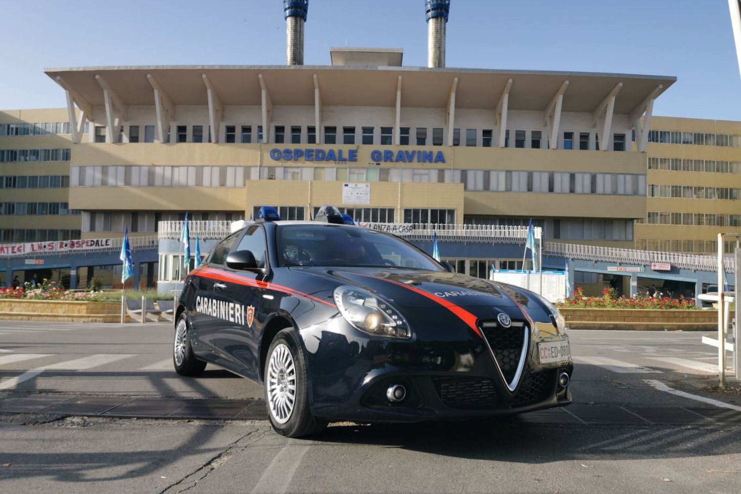 L'ospedale Gravina di Caltagirone