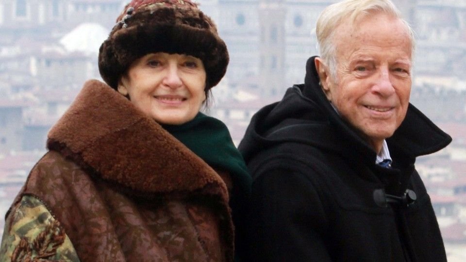 Carla Fracci con Franco Zeffirelli nel 2011