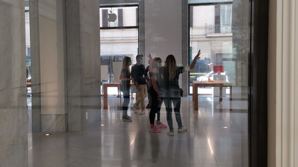 l'Apple Store di via del Corso a Roma&nbsp;