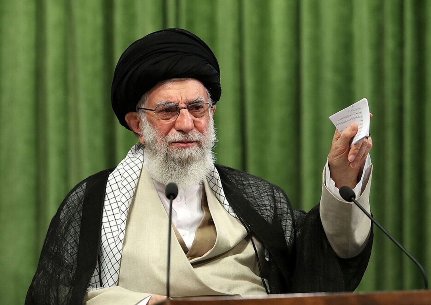 L'ayatollah Ali Khamenei, guida suprema dell'Iran