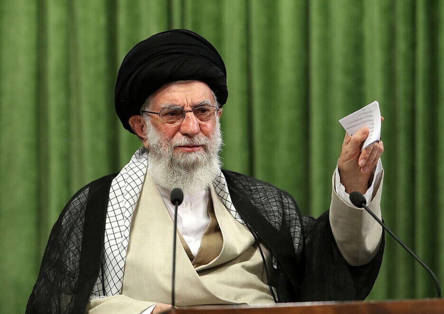 L'ayatollah Ali Khamenei, guida suprema dell'Iran