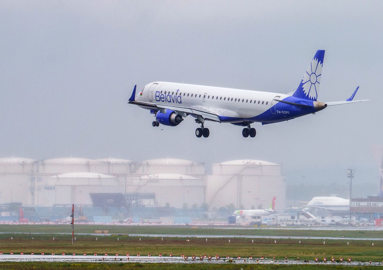 Volo Belavia, compagnia bielorussa, atterrato a Francoforte&nbsp;