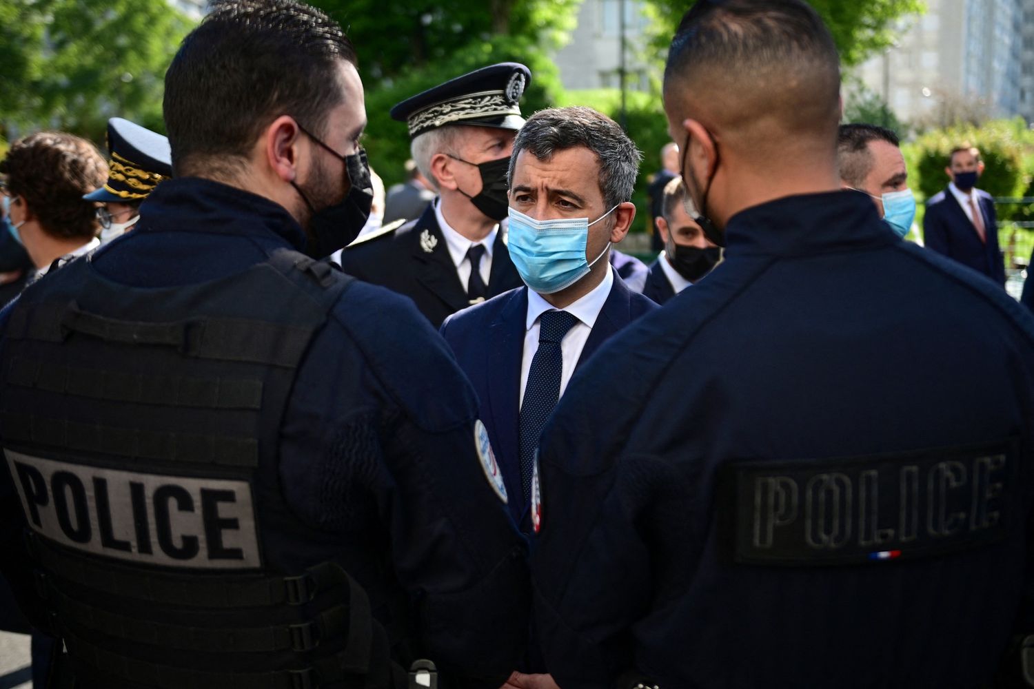 Il ministro dell'Interno Gerald Darmanin