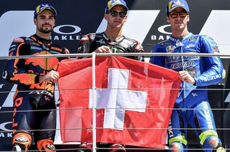 Quartararo con Oliveira e Mir&nbsp;&nbsp;