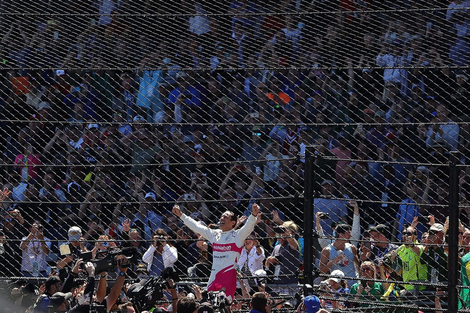 I festeggiamenti a Indianapolis