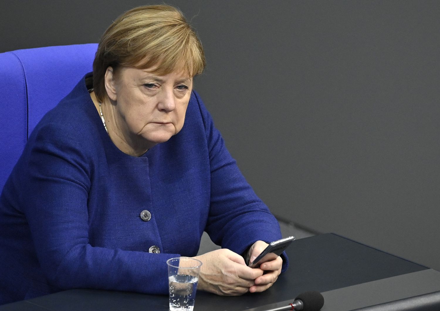 La cancelliera tedesca Angela Merkel