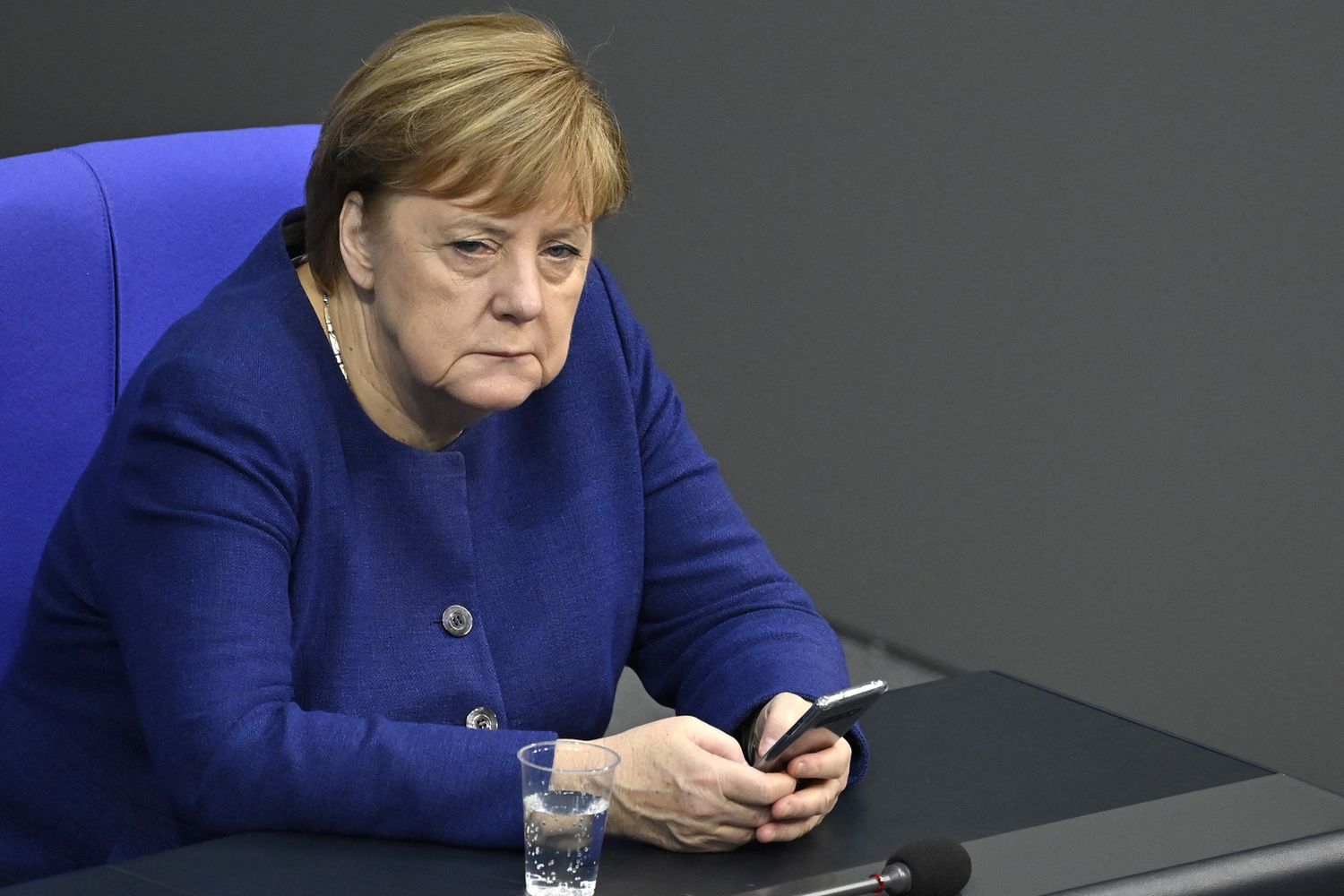 La cancelliera tedesca Angela Merkel