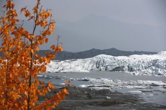 Il ghiacciaio di Matanuska, in Alaska