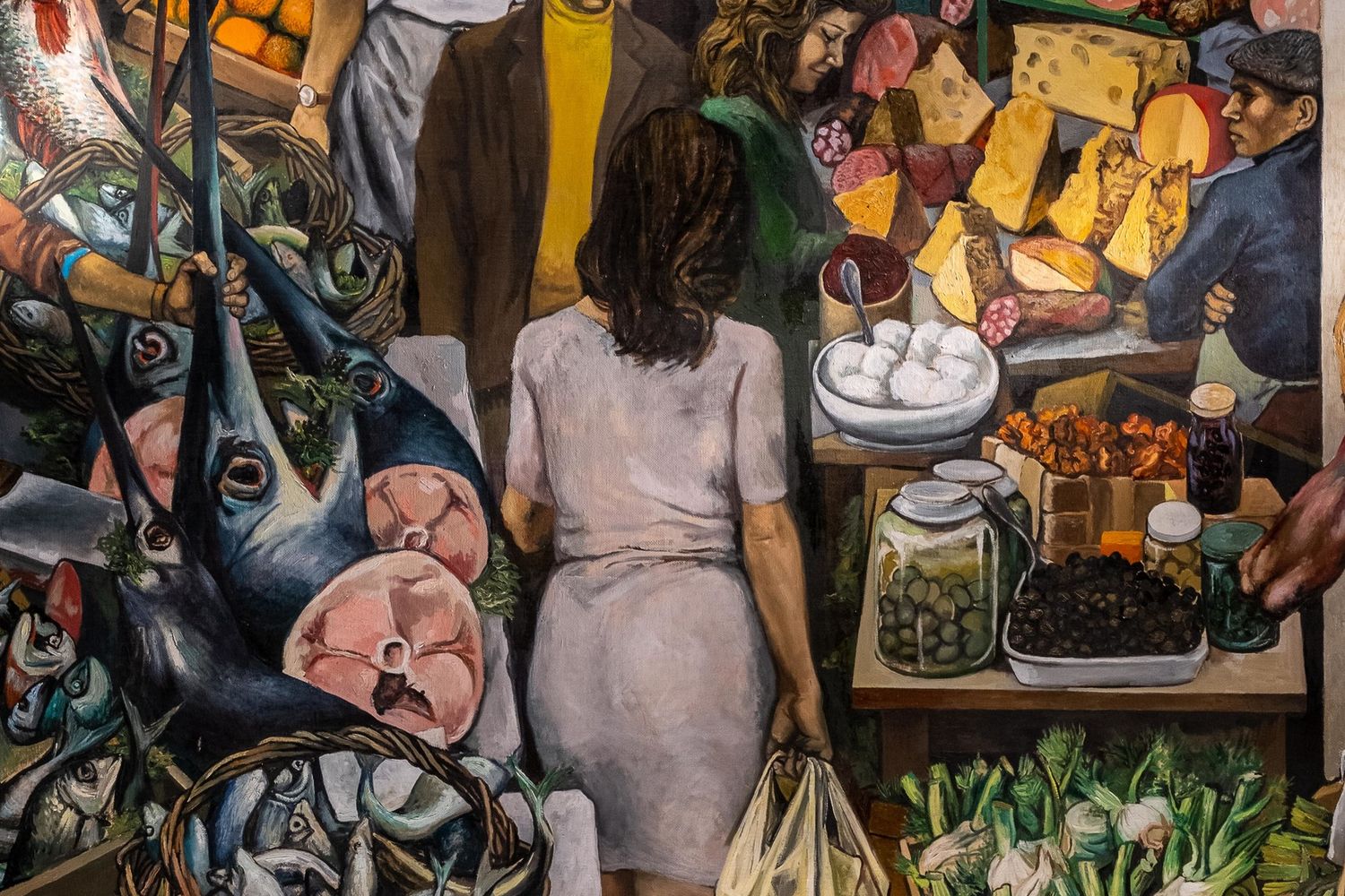 &nbsp;La Vucciria, di Renato Guttuso.