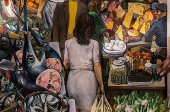 &nbsp;La Vucciria, di Renato Guttuso.