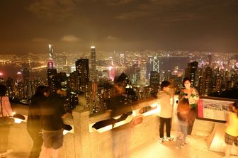 La vista dal Peak di Hong Kong