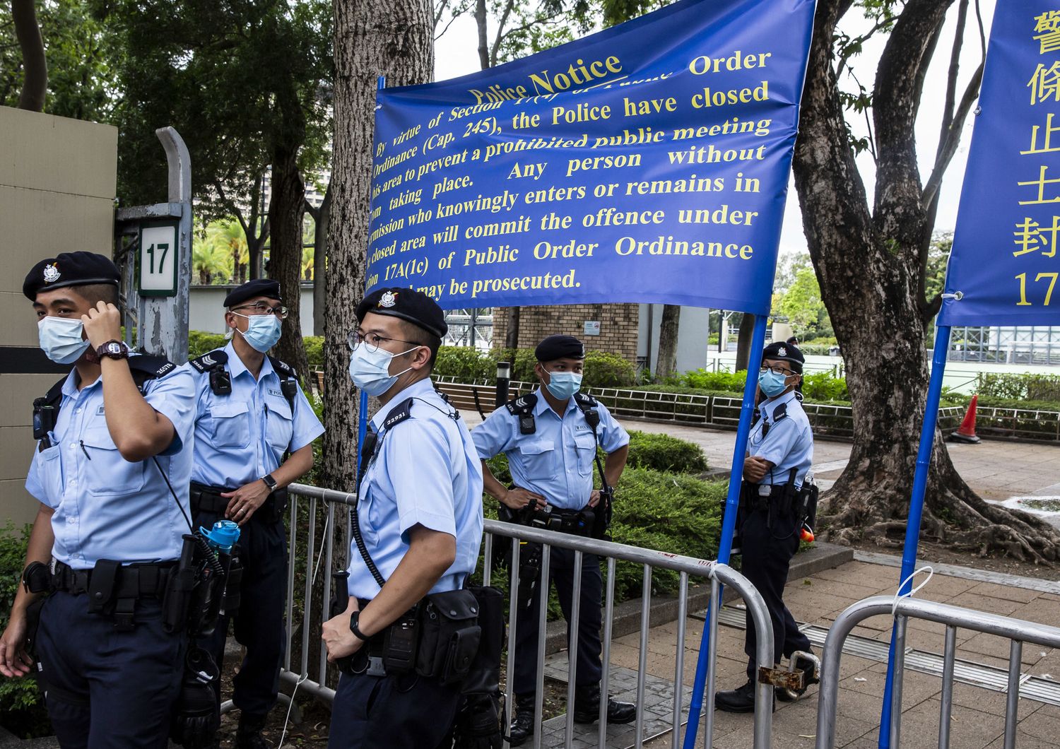 Hong Kong Tienanmen sale tensione blocchi stradali&nbsp;