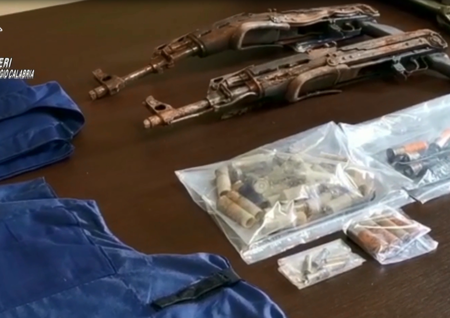 Anche armi e munizioni sotto sequestro durante l'operazione dei Carabinieri